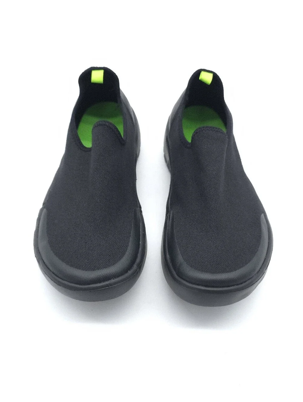 Oofos OOmg eeZee Low Recovery Women’s Black Slip On Shoes Size 6.5